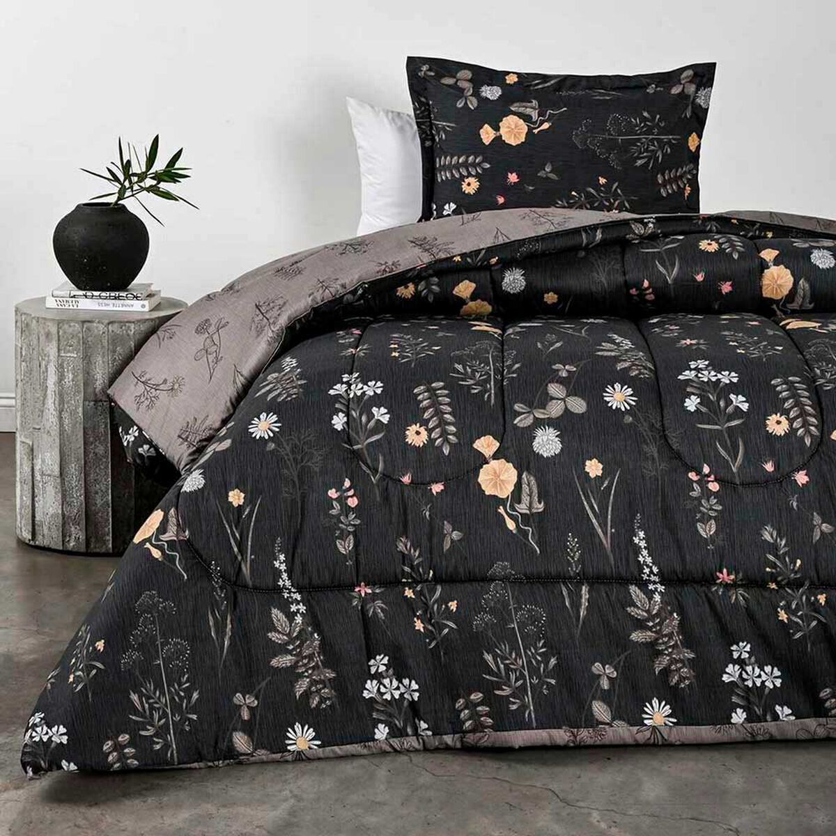 Plum&oacute;n Estampado Elements & Co 1,5 Plazas Grassland