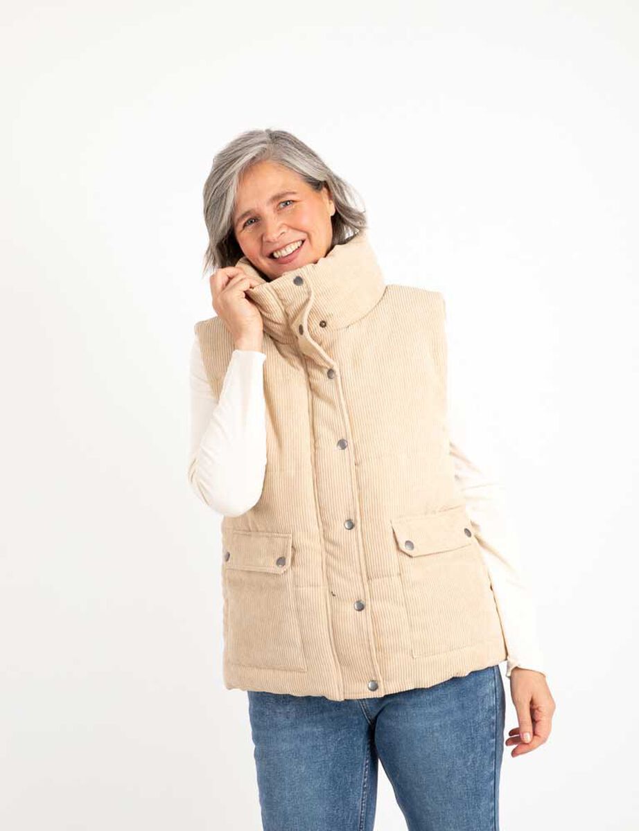 Parka Sin Mangas Mujer Portman Club