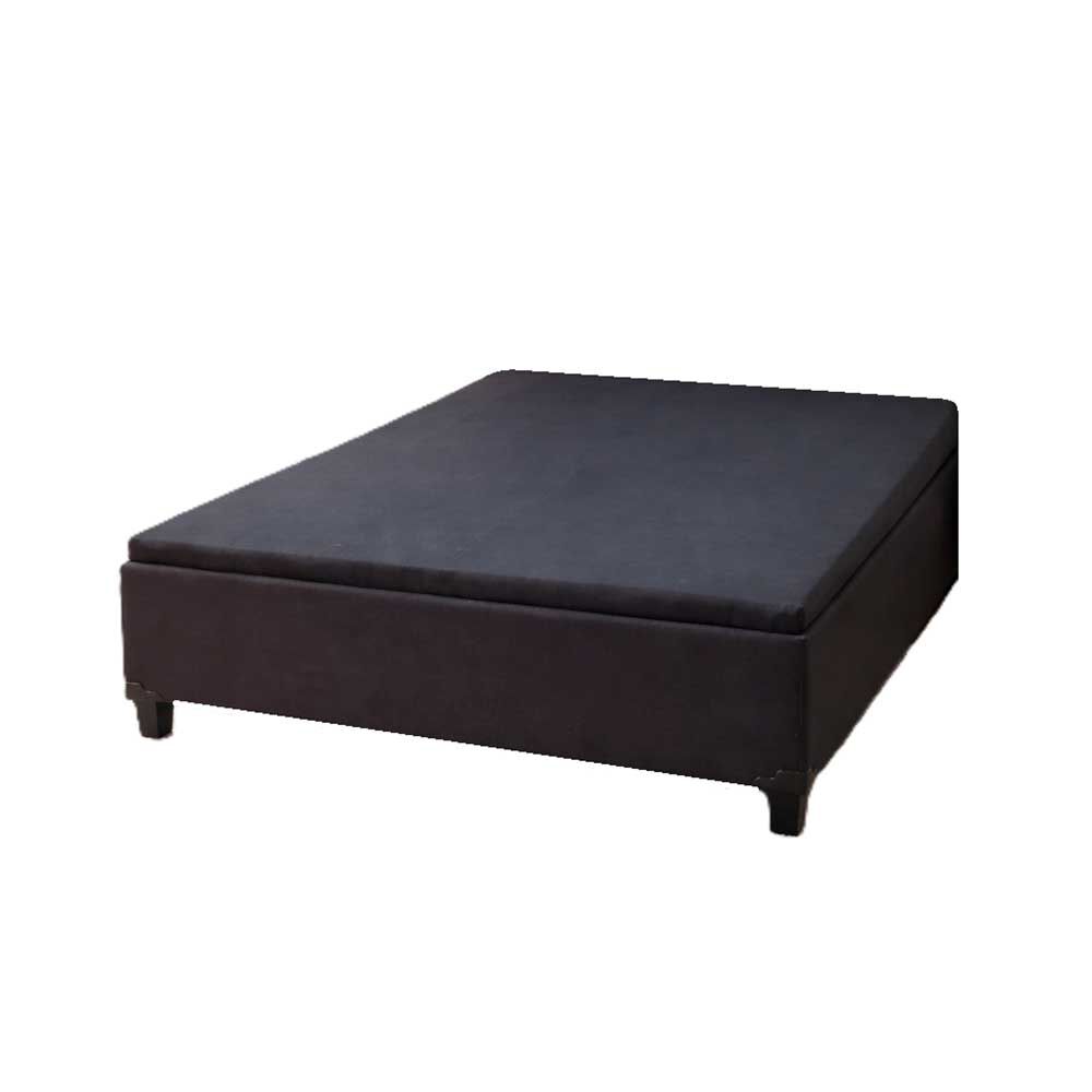 Base de Cama Baúl Almore 1,5 Plazas Negro