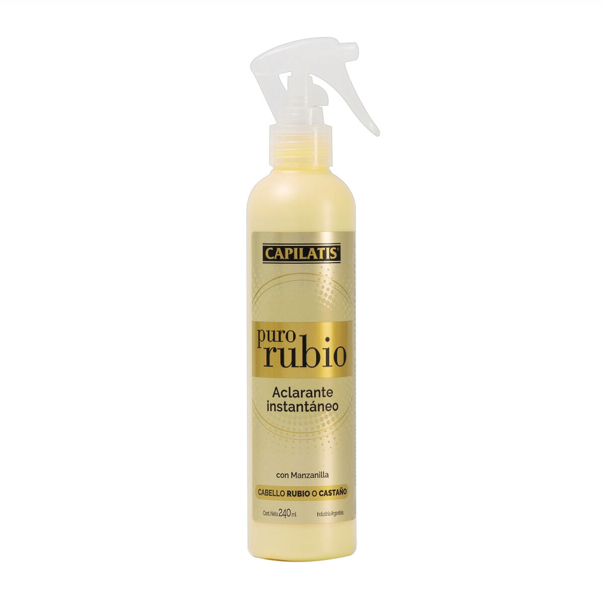Aclarante Instantáneo Capilatis  Puro Rubio 240 ml