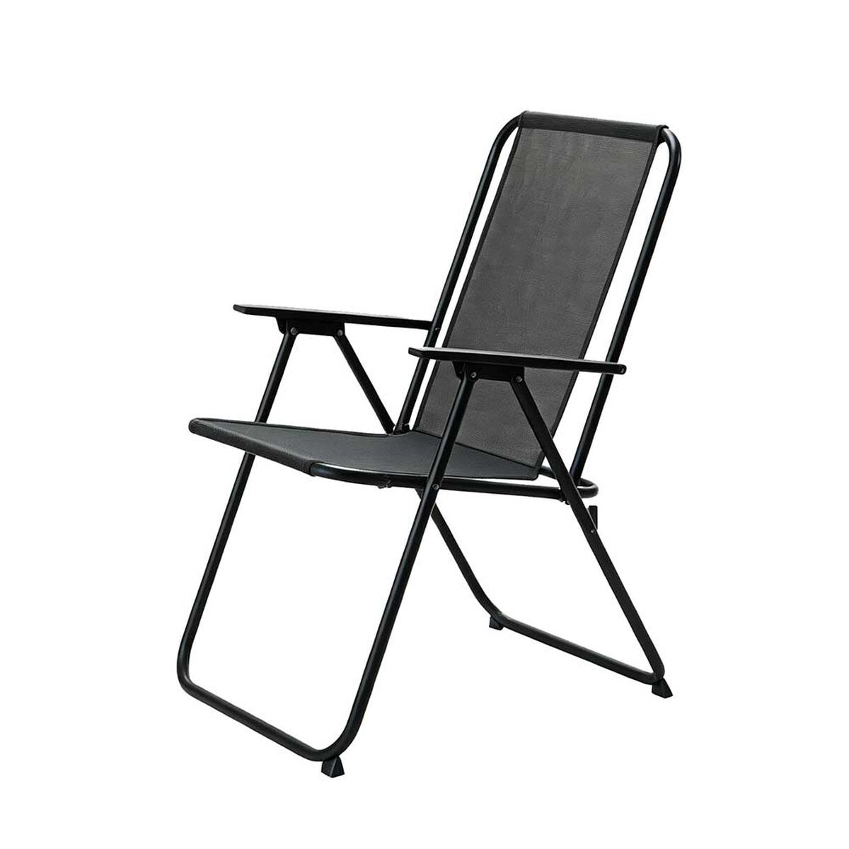 Juego de Comedor Terraza Casanova 4 Sillas Negro