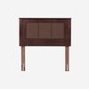 Cama Nido Rosen 1,5 Plazas New Style 6 + Respaldo Rachel
