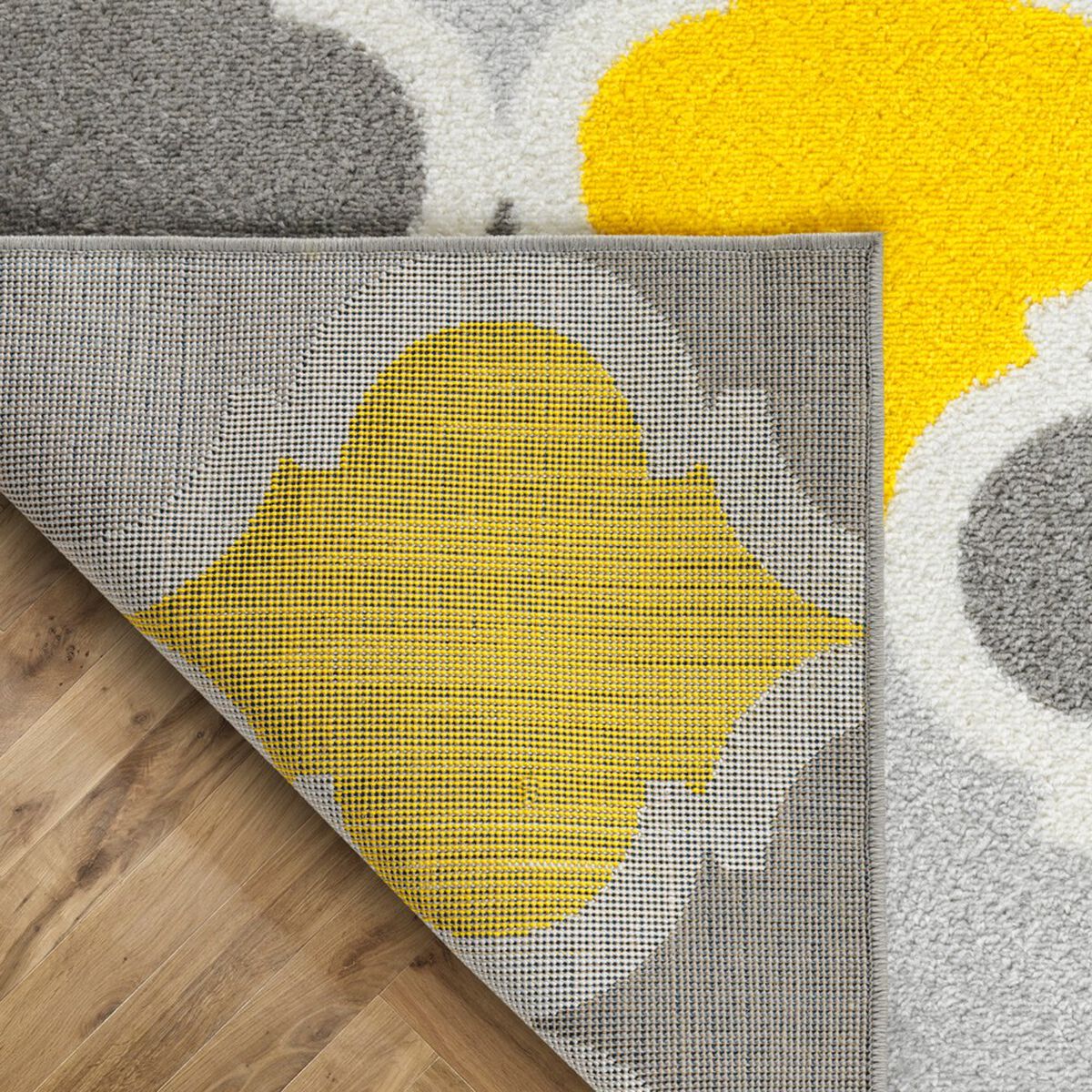 Alfombra Modalfo Florida 120 x 180 cm Amarillo