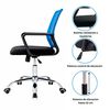 Silla de Escritorio Arthome Santiago Negra Azul