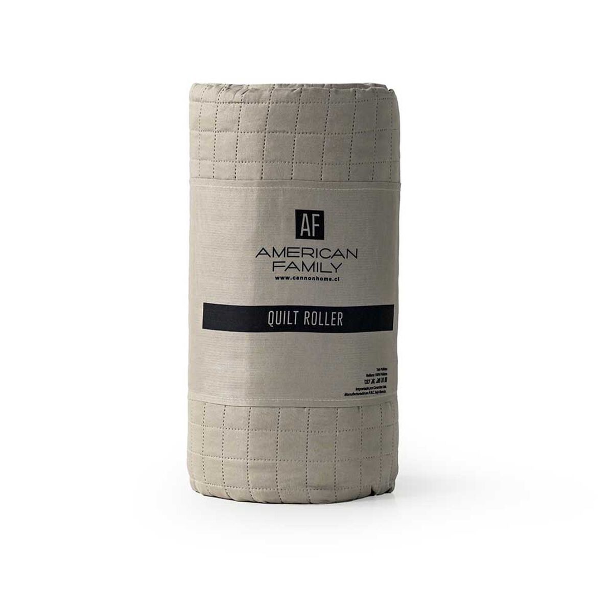 Quilt American Family King Roller Taupe
