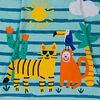 Toalla con Capucha Infantil Casanova Kids Animal 60 x 120 cm