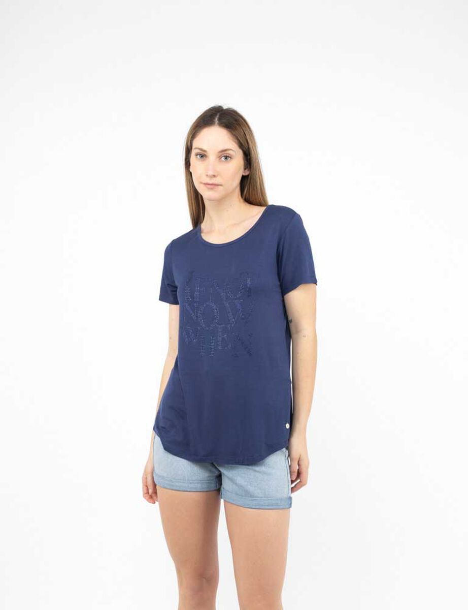 Polera Manga Corta Mujer Zibel