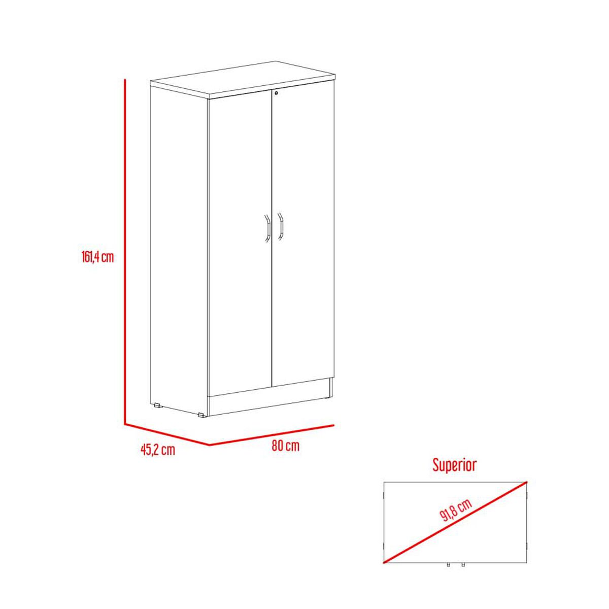 Combo Archivador 4 Cajones + Gabinete 2 Puertas TuHome Home Office Negro Soft-Co&ntilde;ac