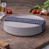 Set 4 Platos Comida 26cm Coquinaria Blanco