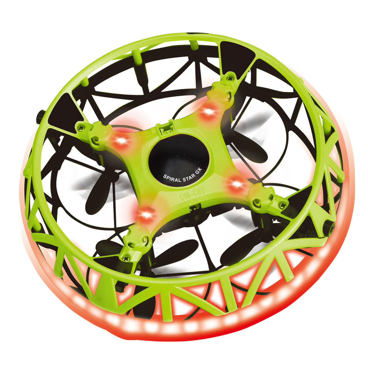 Drone Spiral  Star 2,4 Ghz con Sensor de Movimiento y Brillo en la Oscuridad