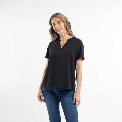 Blusa Manga Corta Mujer Portman Club