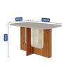 Juego de comedor Decocasa Louis 4 Sillas Off White