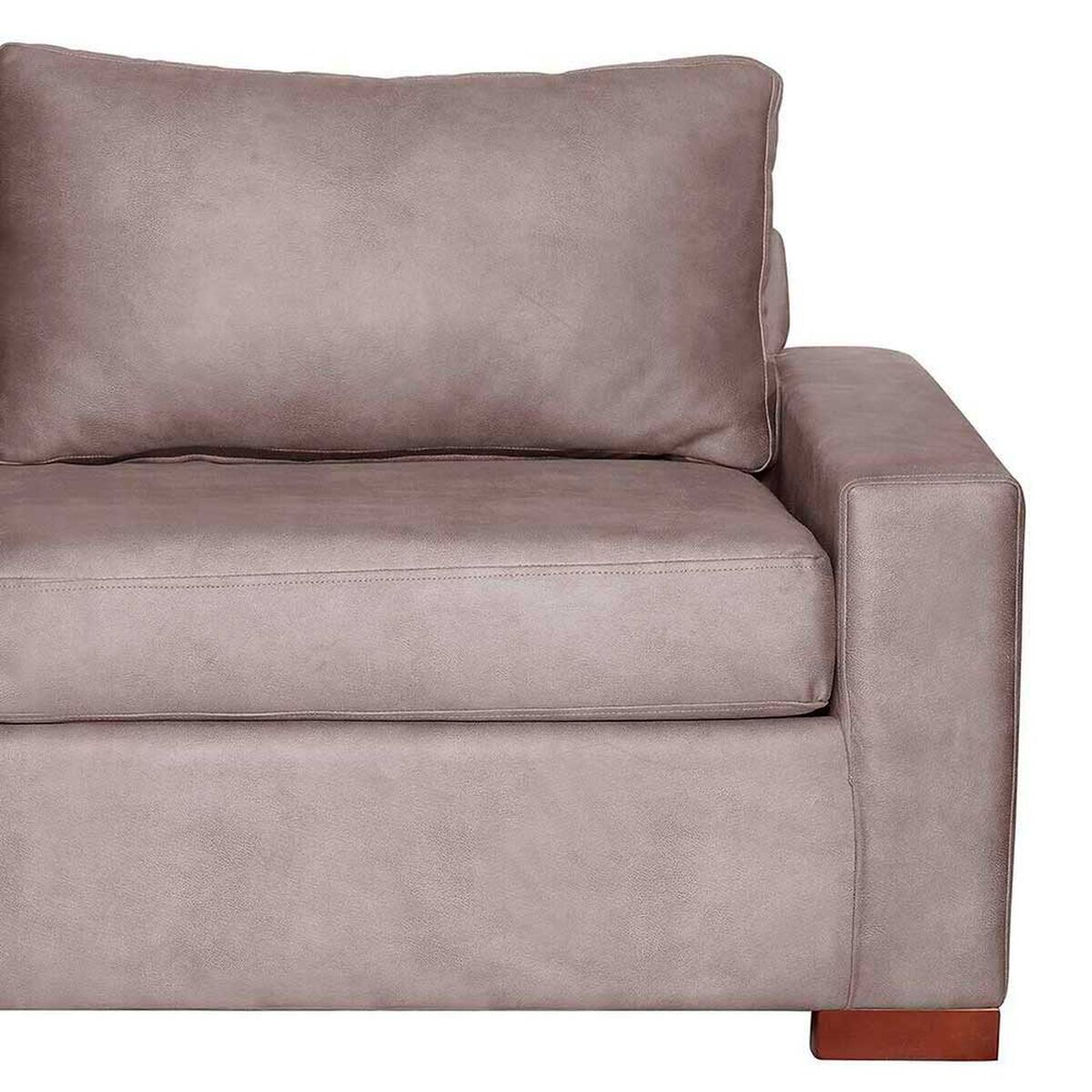 Sof&aacute; Seccional Izquierdo Latam Home Livorno 3 Cuerpos Gris