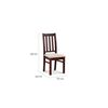 Juego de Comedor CIC Ñuble Chocolate 8 Sillas