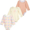 Pack 3 Body Manga Larga de Algod&oacute;n Chess Baby