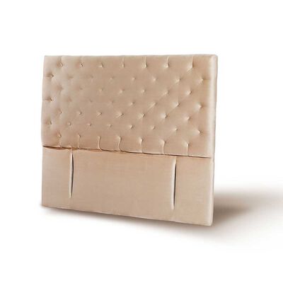 Imagen 2 del producto Respaldo Latam Home King Brescia Tela Velvet Beige