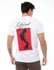 Polera Michael Jackson Manga Corta Estampado Espalda Hombre Portman Club