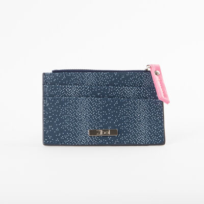Billetera Ecocuero Azul Zibel