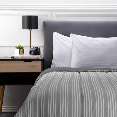 Plum&oacute;n Soft Touch Estampado Zibel 2 Plazas Liso Dark