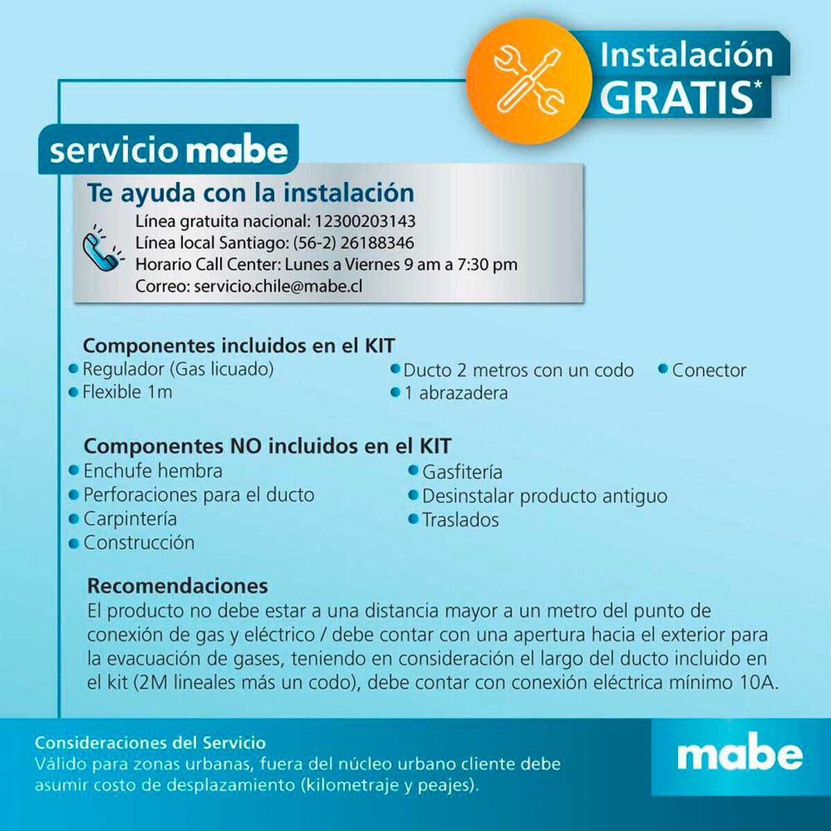 Secadora de Ropa Mabe SMG26N5MNBCL1 20 kg.