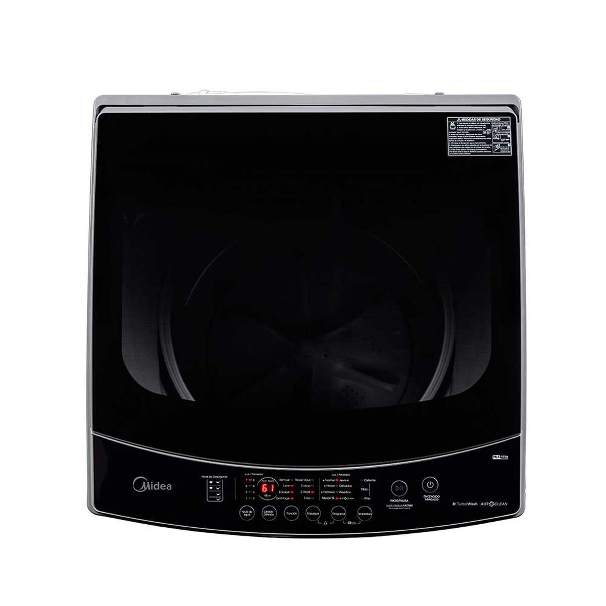 Lavadora Automática Midea MLS-190GE04N 19 kg.