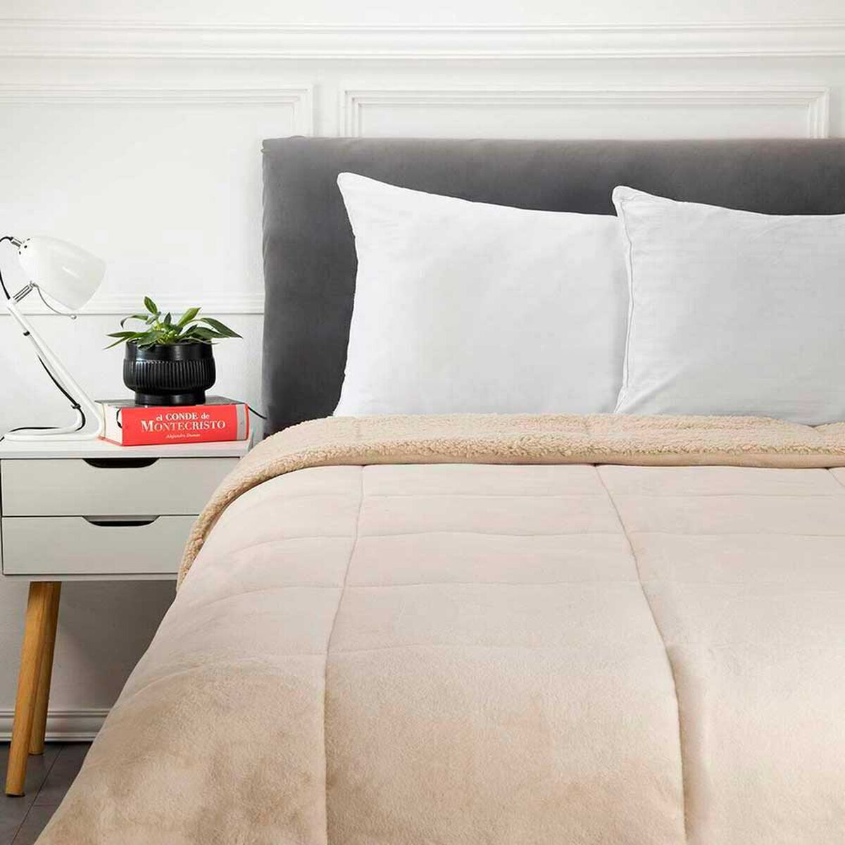 Plum&oacute;n Coral Sherpa Casanova 2 Plazas