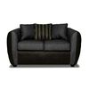Juego de Living Elegant Detail Oklahoma Sofá 3 Cuerpos + Sofá 2 Cuerpos + Sillón 1 Cuerpo Gris Oscuro