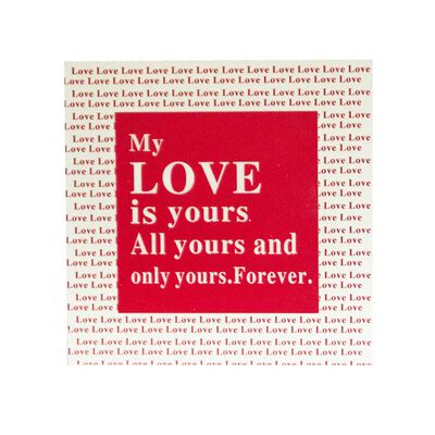 Imagen 1 del producto Ladrillo Decorativo con Leyenda Madera Vgo 21 x 21 cm Rojo