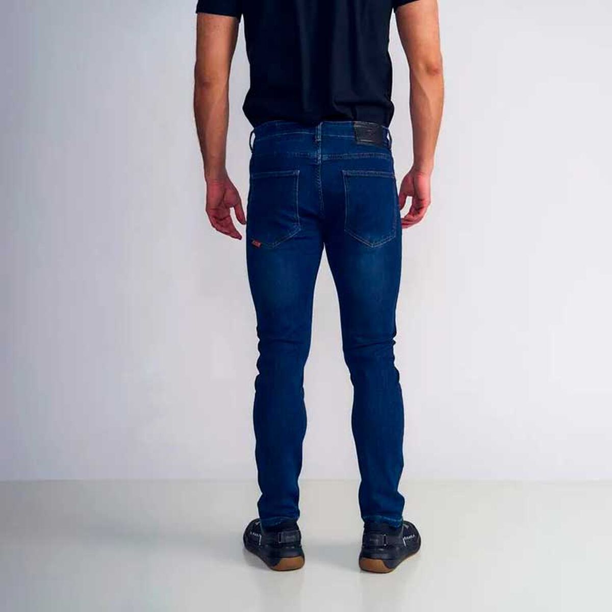 Jeans Skinny Tiro Medio Hombre Ellus