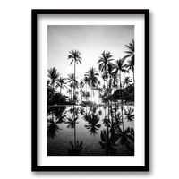 Cuadro Decorativo Retela Palmeras 70 x 50 cm