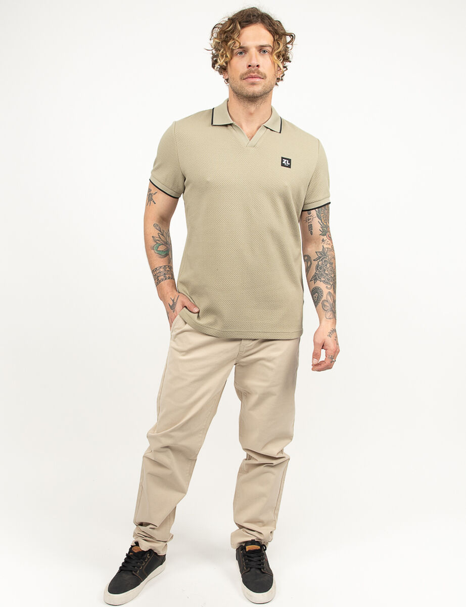 Polera Piqu&eacute; Hombre Zibel