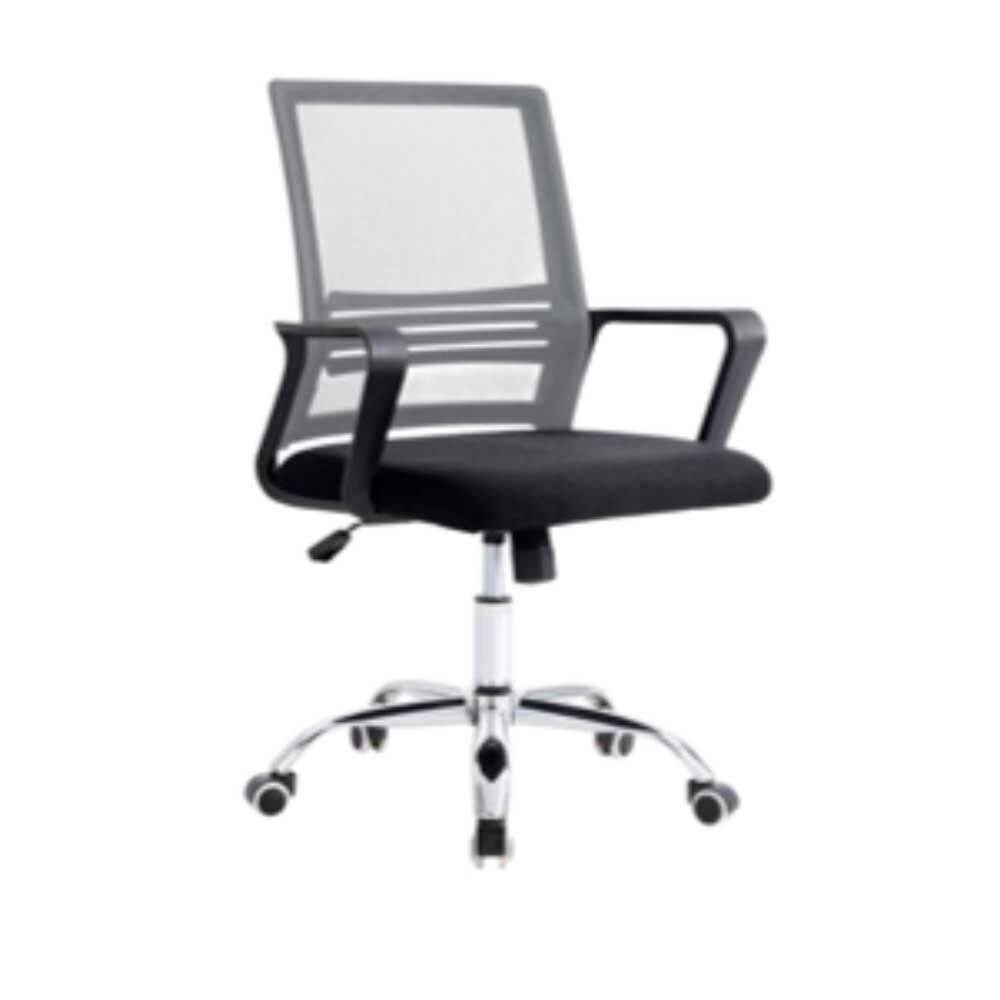 Silla de Escritorio Arthome Santiago Negra Gris