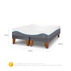 Cama Europea CIC Base Dividida 2 Plazas Alaska