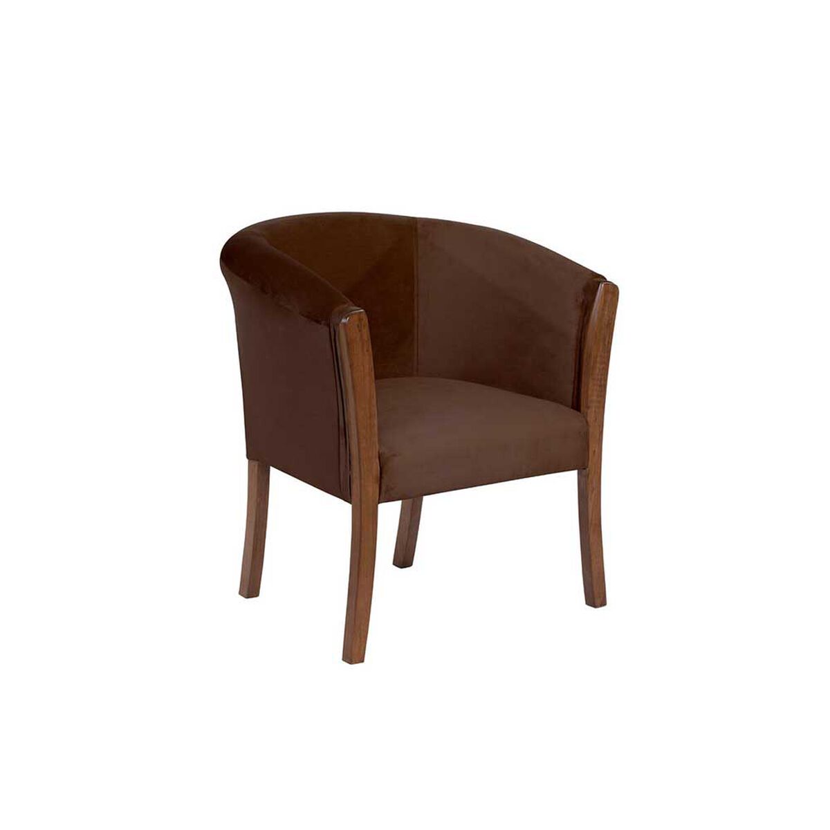 Sitial Latam Home Dortmund 1 Cuerpo Chocolate