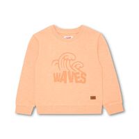 Polerón Casual Niño Osito naranjo