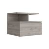 Velador Rectangular TuHome Dreams 1 Cajón Ceniza