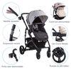 Coche Explorer Lx Gris Bebesit