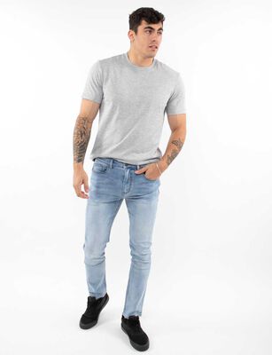 Imagen 2 del producto Jeans Skinny Hombre Fiorucci azul, azul-claro, azul-medio, azul-oscur, azul-med