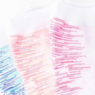 Imagen 2 del producto Pack 3 Calcetines Mujer Icono Blanco