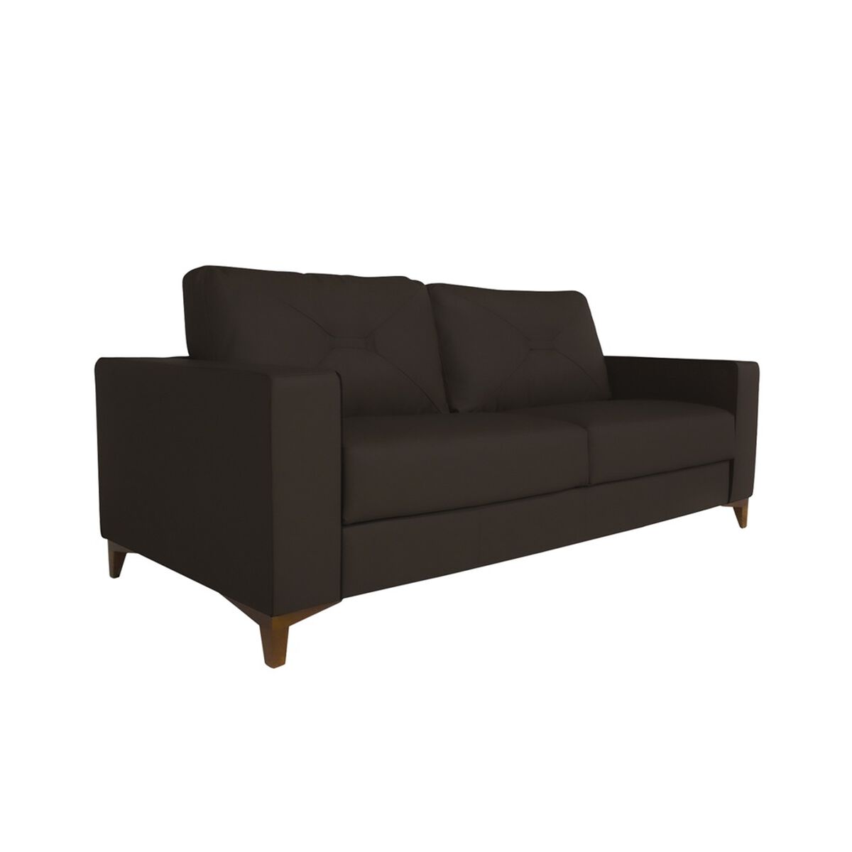 Sofa Di Poretti Design Medelin 3 Cuerpos Café