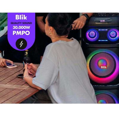 Imagen 2 del producto Parlante Bluetooth Blik Light Up 700 Negro