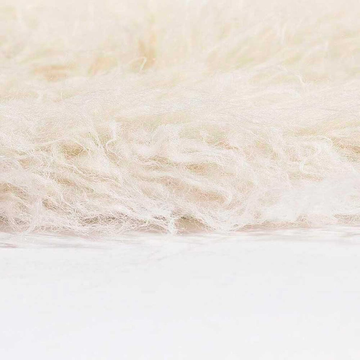 Alfombra de Pasillo DIB Flokati Blanco 140 x 200 cm