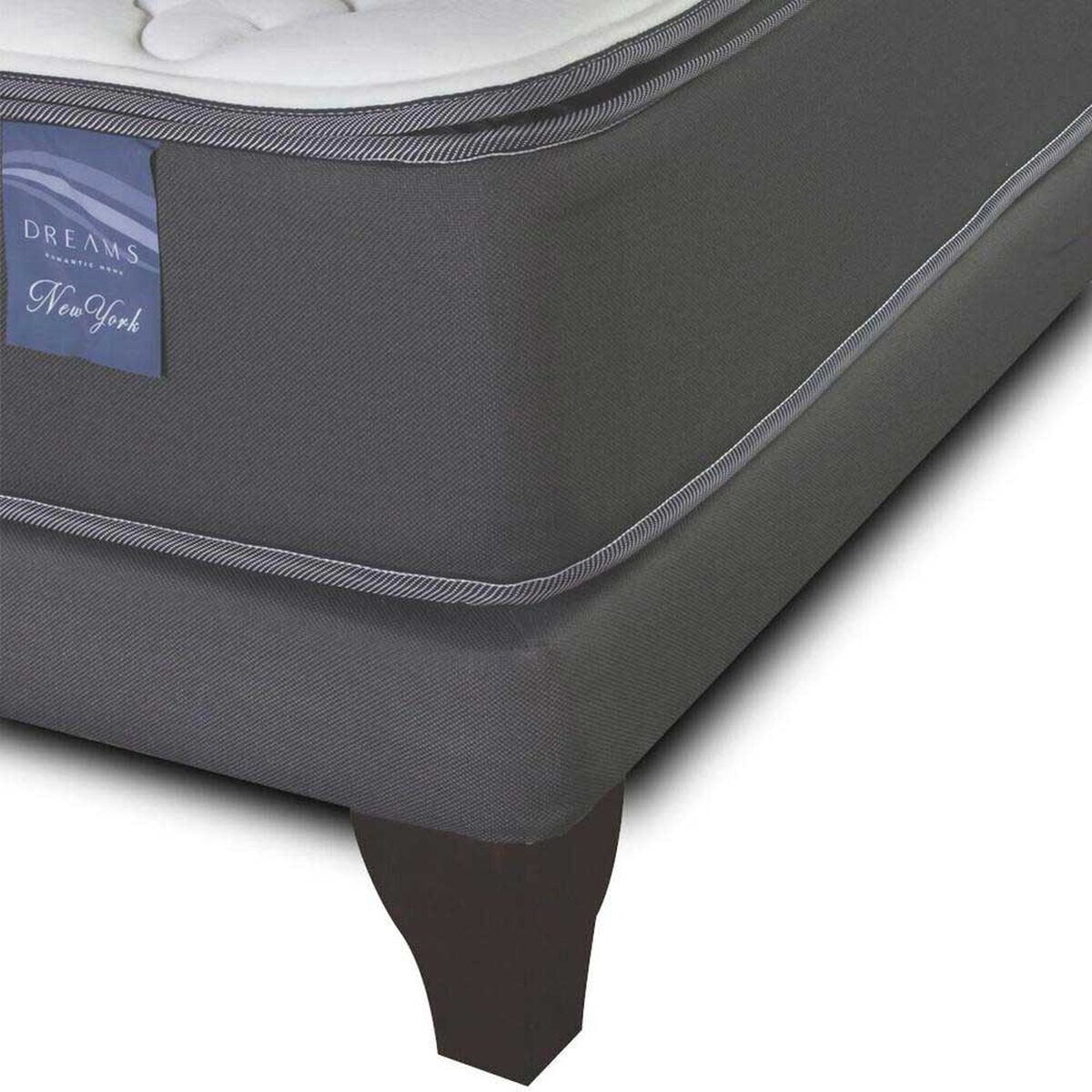 Cama Europea Dreams Base Dividida King New York