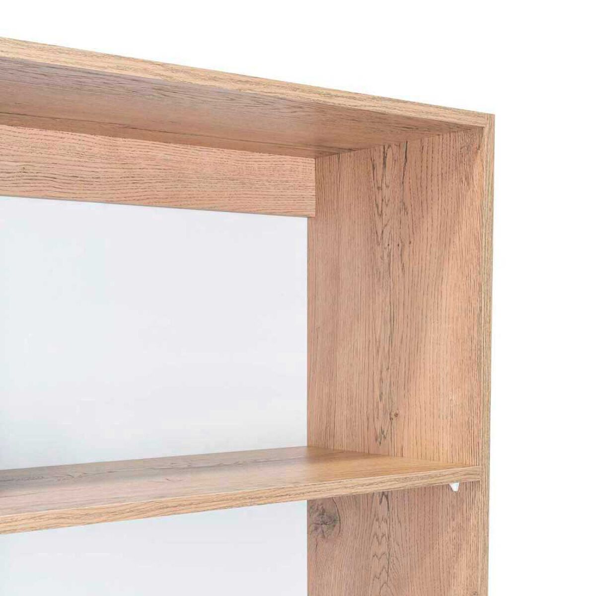 Estante TuHome Home E3 Macadamia Cart&oacute;n Blanco