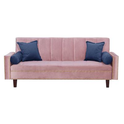 Imagen 1 del producto Futón Black Factory Vanguardia 3 Cuerpos Rosa Azul