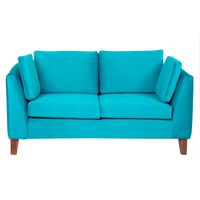 Sofá Barra Design Estocolmo 2 Cuerpos Turquesa
