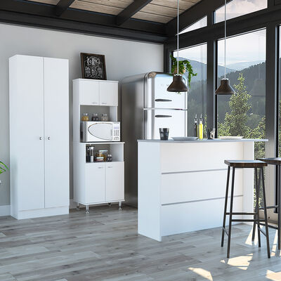 Mueble Cocina 54 + Barra de Cocina + Optimizador TuHome Kitchen