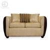 Juego de Living Elegant Detail Oklahoma Sof&aacute; 2 Cuerpos + Dos Sillones 1 Cuerpo Beige