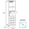 Mueble Bar +Biblioteca TuHome Classic