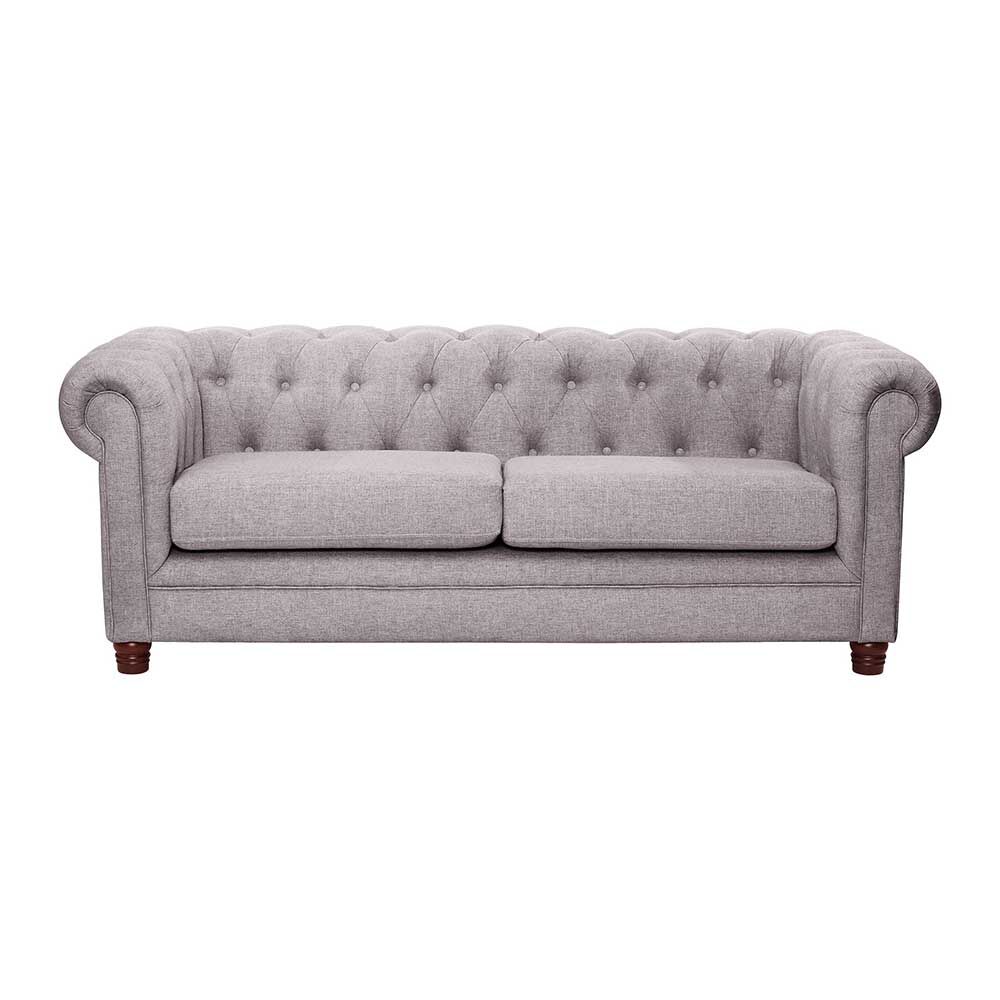 Sofá Latam Home Florencia 3 Cuerpos Gris Claro